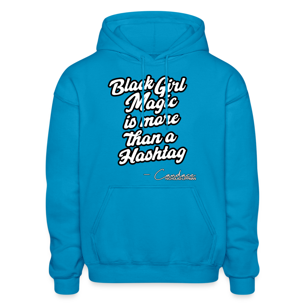More Than A Hashtag Hoodie - turquoise