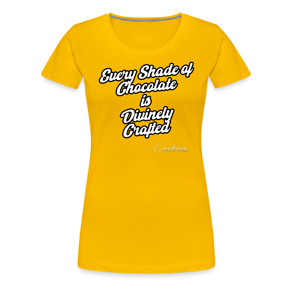 Every Shade - Women’s Premium T-Shirt - sun yellow
