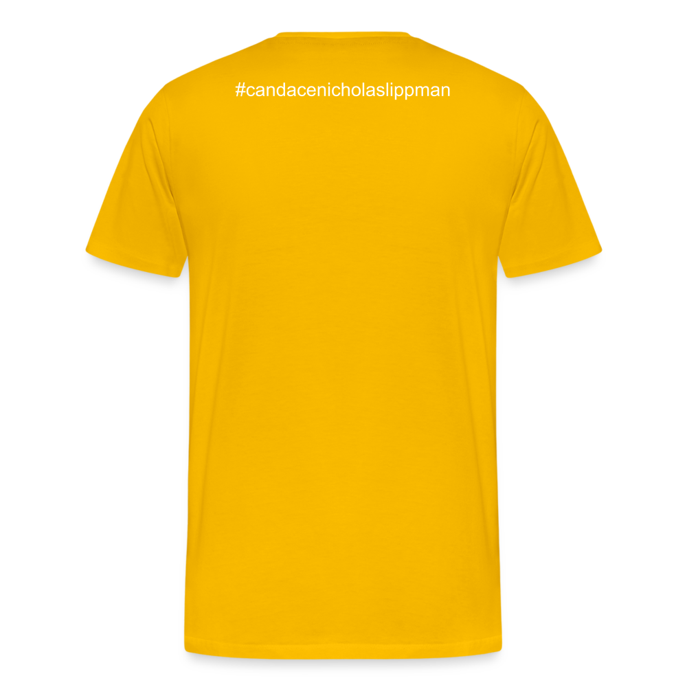 YASSS JESUS - Men's Premium T-Shirt - sun yellow