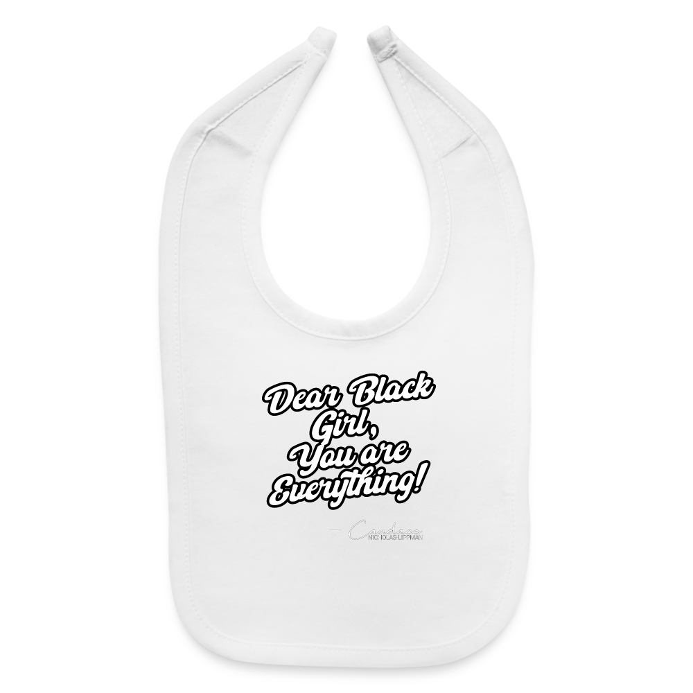 YOU ARE EVERYTHING- Baby Bib - white
