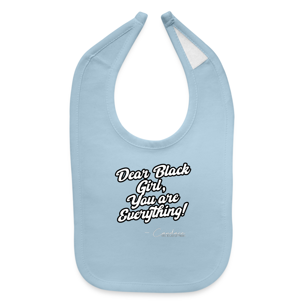 YOU ARE EVERYTHING- Baby Bib - light blue