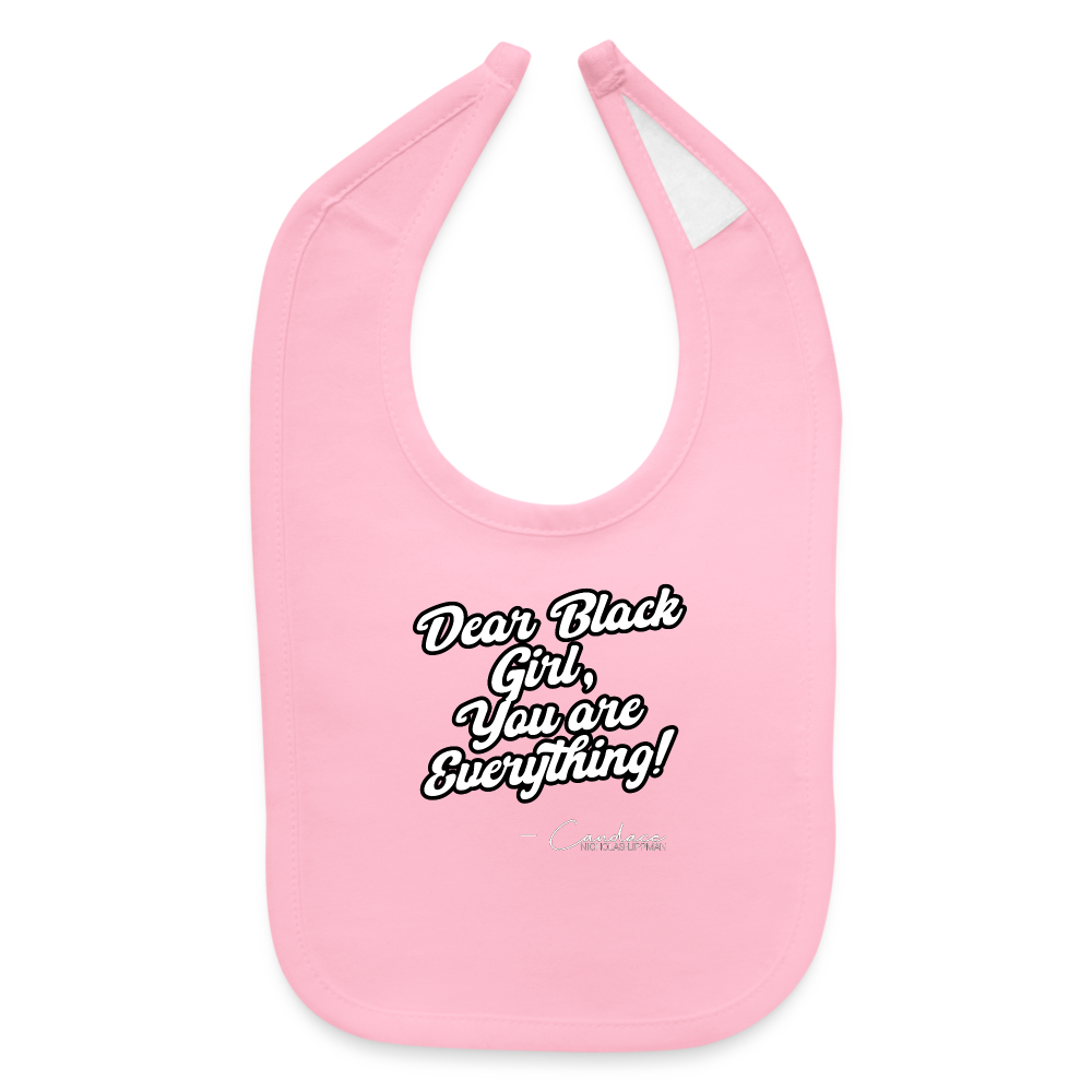 YOU ARE EVERYTHING- Baby Bib - light pink