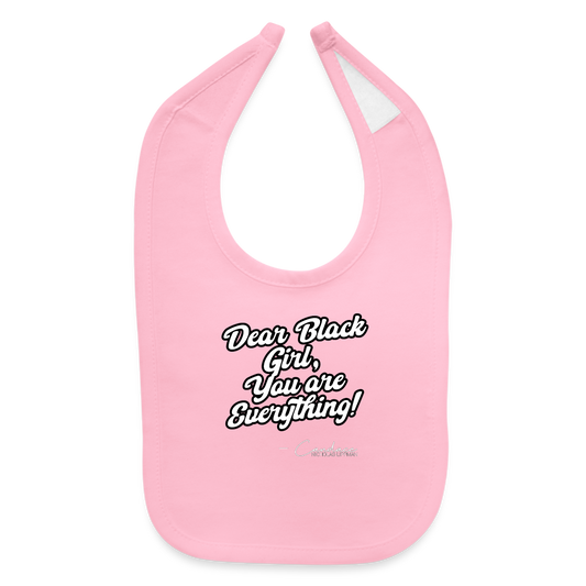 YOU ARE EVERYTHING- Baby Bib - light pink