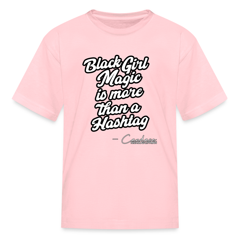 MORE THAN A HASHTAG- Kids' T-Shirt - pink