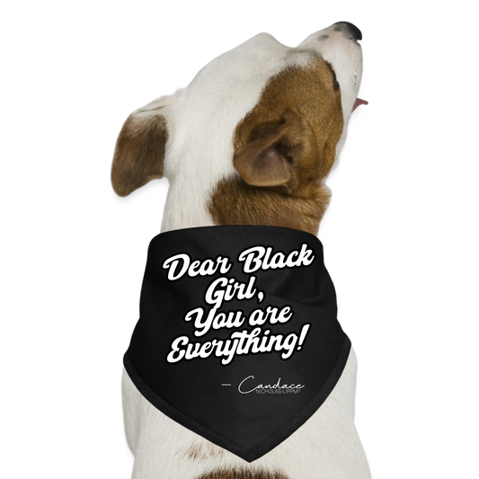 Dog Bandana - black